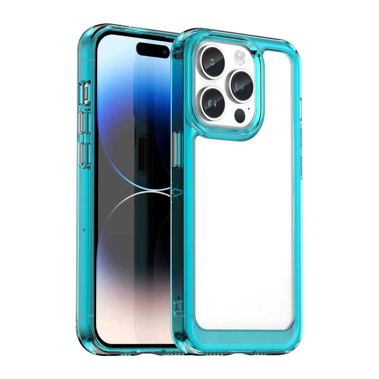 Colorful Series Acrylic + TPU Phone Case, For iPhone 17e / 16e, For iPhone 16 Pro Max, For iPhone 16 Pro, For iPhone 16 Plus, For iPhone 16, For iPhone 15 Pro Max, For iPhone 15 Pro, For iPhone 15 Plus