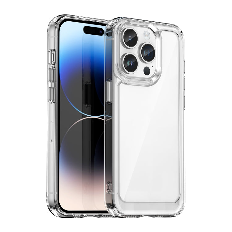 Colorful Series Acrylic + TPU Phone Case, For iPhone 17e / 16e, For iPhone 16 Pro Max, For iPhone 16 Pro, For iPhone 16 Plus, For iPhone 16, For iPhone 15 Pro Max, For iPhone 15 Pro, For iPhone 15 Plus