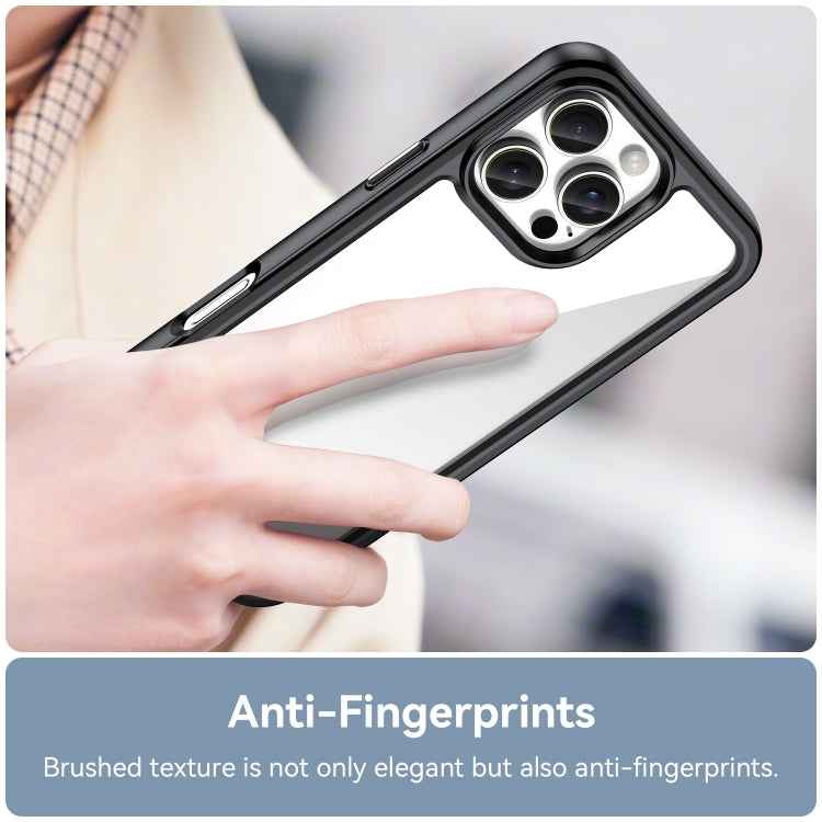 Colorful Series Acrylic + TPU Phone Case, For iPhone 16 Pro Max, For iPhone 16 Pro, For iPhone 16 Plus, For iPhone 16, iPhone 16e, For iPhone 15 Pro Max, For iPhone 15 Pro, For iPhone 15 Plus