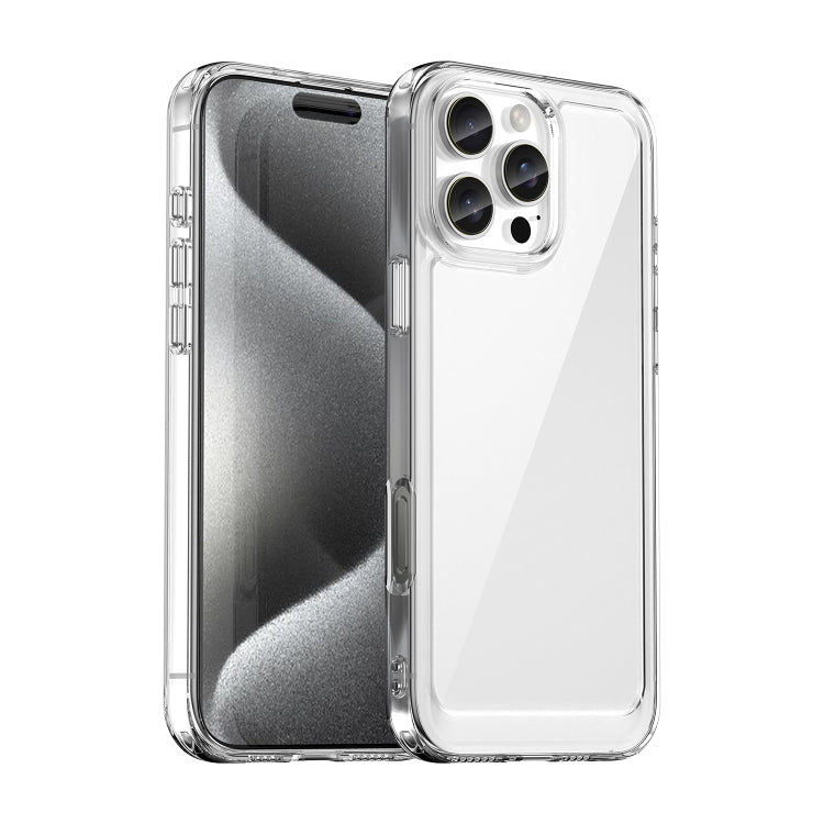 Colorful Series Acrylic + TPU Phone Case, For iPhone 17e / 16e, For iPhone 16 Pro Max, For iPhone 16 Pro, For iPhone 16 Plus, For iPhone 16, For iPhone 15 Pro Max, For iPhone 15 Pro, For iPhone 15 Plus
