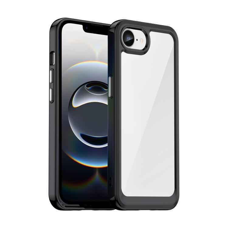 Colorful Series Acrylic + TPU Phone Case, For iPhone 16 Pro Max, For iPhone 16 Pro, For iPhone 16 Plus, For iPhone 16, iPhone 16e, For iPhone 15 Pro Max, For iPhone 15 Pro, For iPhone 15 Plus