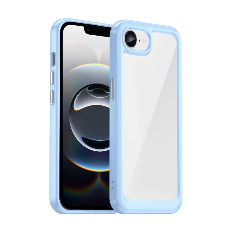 Colorful Series Acrylic + TPU Phone Case, For iPhone 17e / 16e, For iPhone 16 Pro Max, For iPhone 16 Pro, For iPhone 16 Plus, For iPhone 16, For iPhone 15 Pro Max, For iPhone 15 Pro, For iPhone 15 Plus