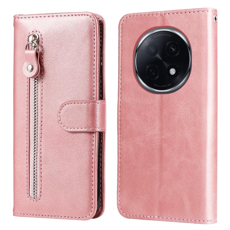 Fashion Calf Texture Zipper Leather Phone Case