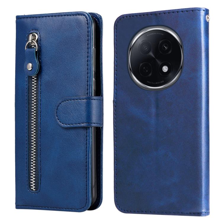 Fashion Calf Texture Zipper Leather Phone Case