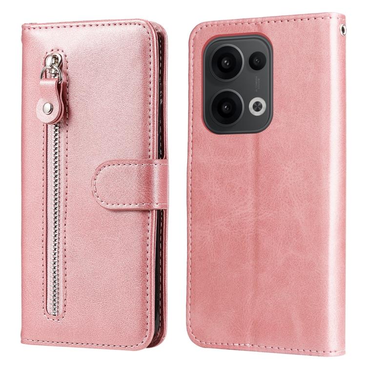 Fashion Calf Texture Zipper Leather Phone Case