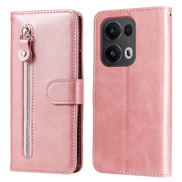 Fashion Calf Texture Zipper Leather Phone Case