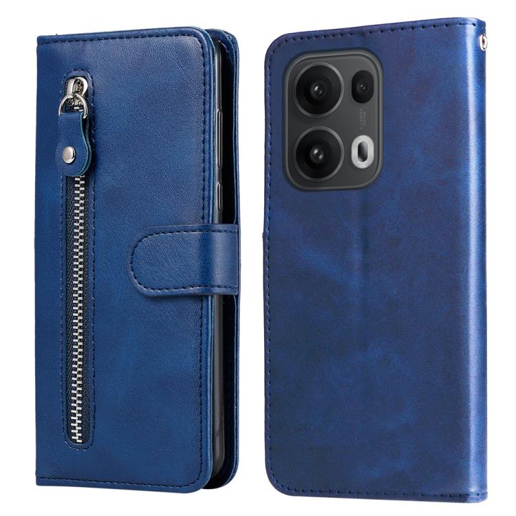 Fashion Calf Texture Zipper Leather Phone Case