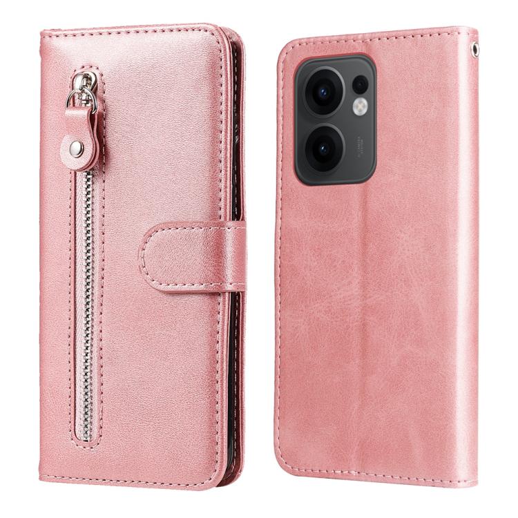 Fashion Calf Texture Zipper Leather Phone Case