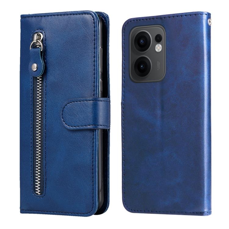 Fashion Calf Texture Zipper Leather Phone Case