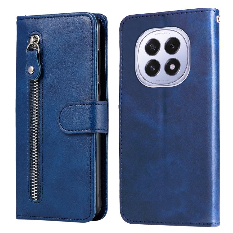 Fashion Calf Texture Zipper Leather Phone Case