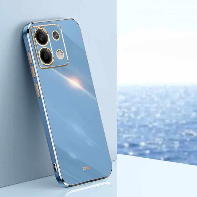 XINLI Straight Edge 6D Electroplate TPU Phone Case, For Redmi Note 14 4G 163.25mm, For Redmi Note 14 5G Global, For Redmi 14 4G, For Xiaomi Redmi Note 13 Pro 4G, For Xiaomi Redmi Note 13 4G, For Xiaomi Redmi 13C 5G