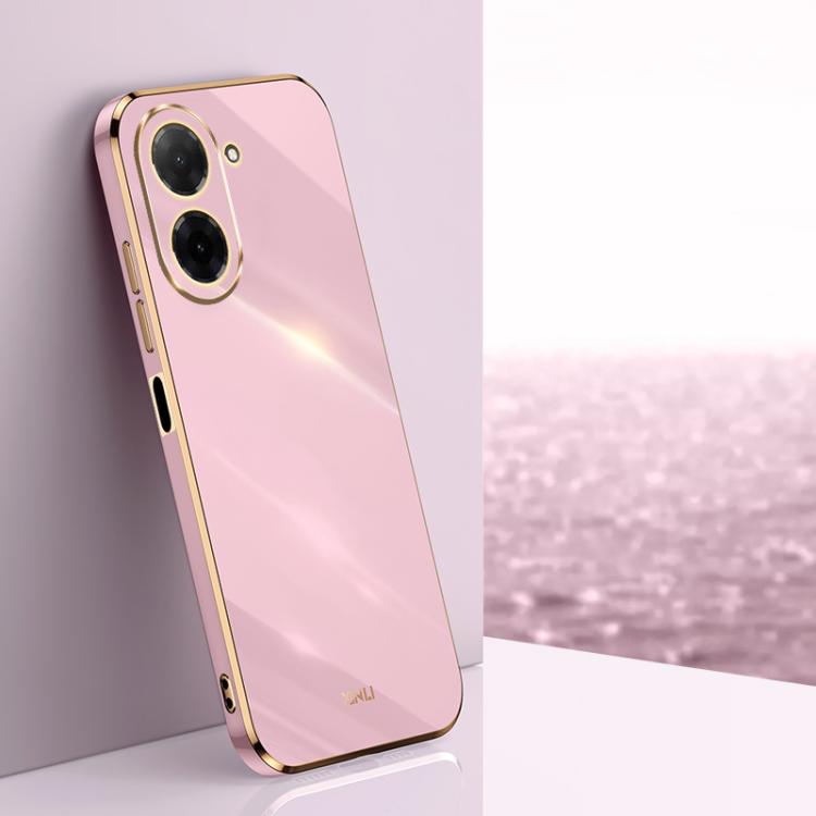 XINLI Straight Edge 6D Electroplate TPU Phone Case, For Redmi K90 / Poco F8 Pro, For Redmi 15 5G Global / 4G SEA 169.5, For Redmi 15 5G / 4G EU 171mm, For Redmi A5 4G 171.7mm / Poco C71, For Redmi Turbo 4 Pro, For Redmi Note 14 Pro 4G Global