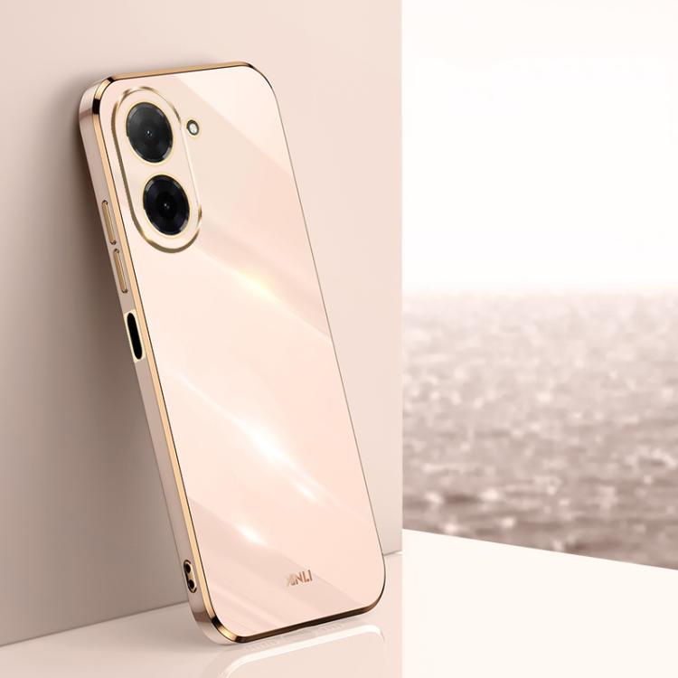 XINLI Straight Edge 6D Electroplate TPU Phone Case, For Redmi K90 / Poco F8 Pro, For Redmi 15 5G Global / 4G SEA 169.5, For Redmi 15 5G / 4G EU 171mm, For Redmi A5 4G 171.7mm / Poco C71, For Redmi Turbo 4 Pro, For Redmi Note 14 Pro 4G Global