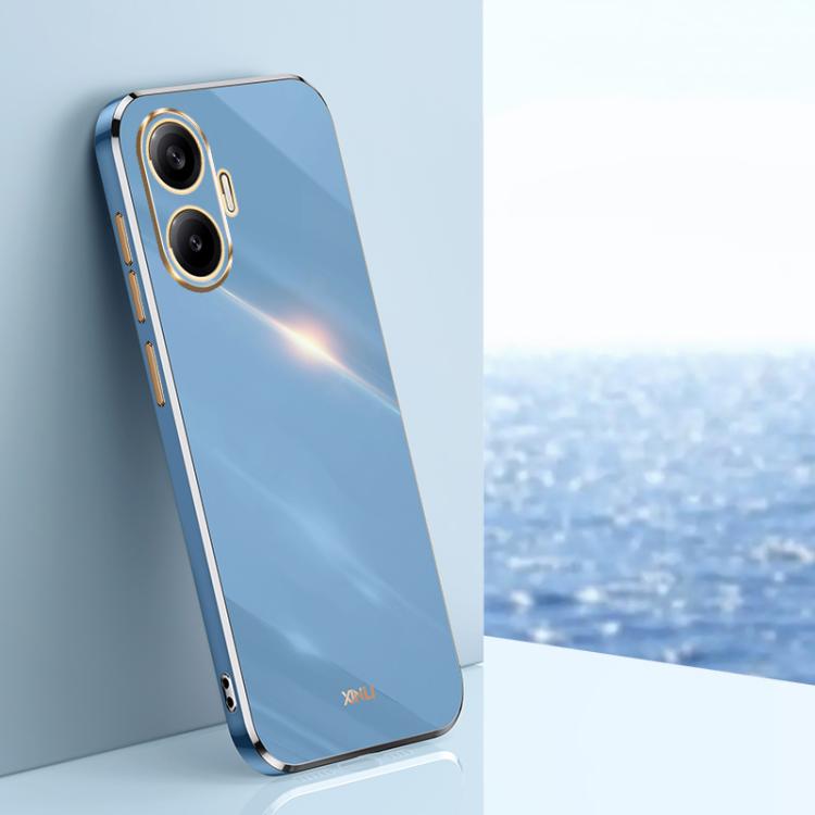 XINLI Straight Edge 6D Electroplate TPU Phone Case, For Redmi K90 / Poco F8 Pro, For Redmi 15 5G Global / 4G SEA 169.5, For Redmi 15 5G / 4G EU 171mm, For Redmi A5 4G 171.7mm / Poco C71, For Redmi Turbo 4 Pro, For Redmi Note 14 Pro 4G Global