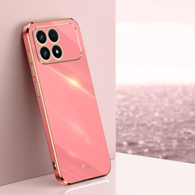 XINLI Straight Edge 6D Electroplate TPU Phone Case, For Redmi K90 / Poco F8 Pro, For Redmi 15 5G Global / 4G SEA 169.5, For Redmi 15 5G / 4G EU 171mm, For Redmi A5 4G 171.7mm / Poco C71, For Redmi Turbo 4 Pro, For Redmi Note 14 Pro 4G Global