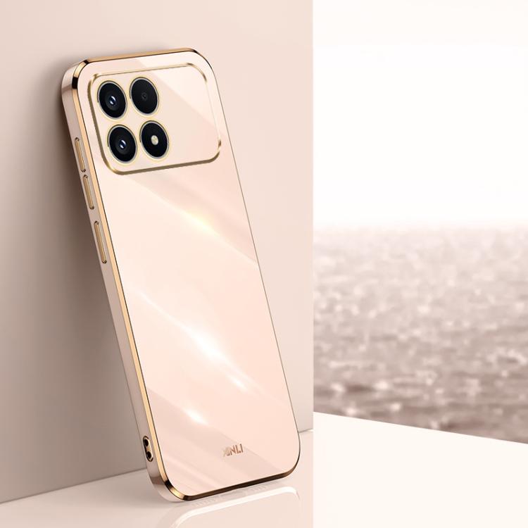 XINLI Straight Edge 6D Electroplate TPU Phone Case, For Redmi K90 / Poco F8 Pro, For Redmi 15 5G Global / 4G SEA 169.5, For Redmi 15 5G / 4G EU 171mm, For Redmi A5 4G 171.7mm / Poco C71, For Redmi Turbo 4 Pro, For Redmi Note 14 Pro 4G Global