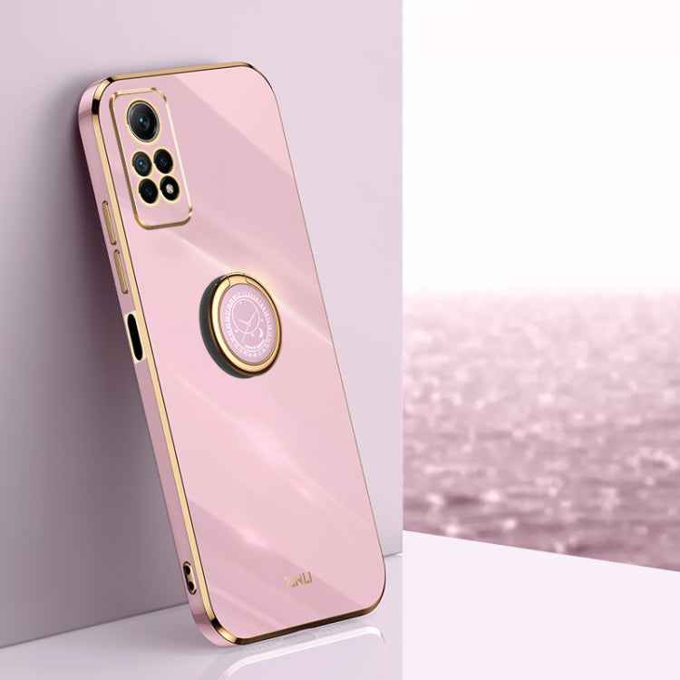 XINLI Straight Edge 6D Electroplate TPU Phone Case with Ring Holder, For Xiaomi Redmi Note 12R, For Xiaomi Redmi K70, For Xiaomi Redmi 12 4G, For Xiaomi Redmi Note 12S 4G, For Xiaomi Redmi Note 12 Pro 4G, For Xiaomi Redmi Note 12 Turbo