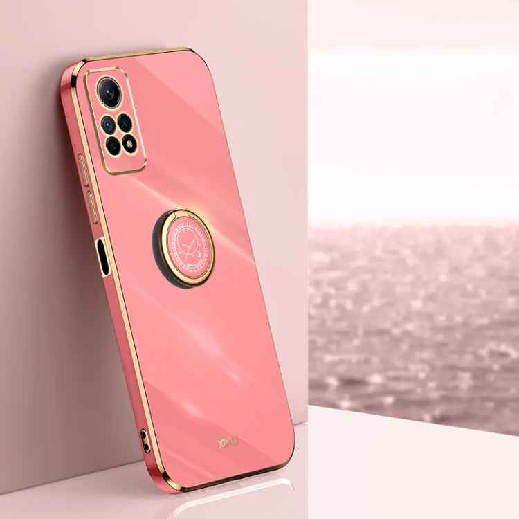 XINLI Straight Edge 6D Electroplate TPU Phone Case with Ring Holder, For Xiaomi Redmi Note 12R, For Xiaomi Redmi K70, For Xiaomi Redmi 12 4G, For Xiaomi Redmi Note 12S 4G, For Xiaomi Redmi Note 12 Pro 4G, For Xiaomi Redmi Note 12 Turbo