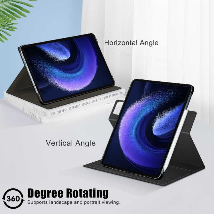 360 Rotation Stand Smart Leather Tablet Case