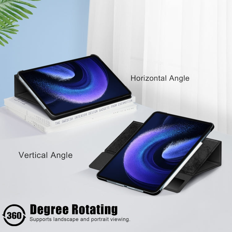 360 Rotation Stand Smart Leather Tablet Case