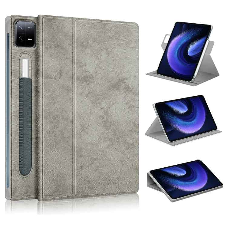 360 Rotation Stand Smart Leather Tablet Case