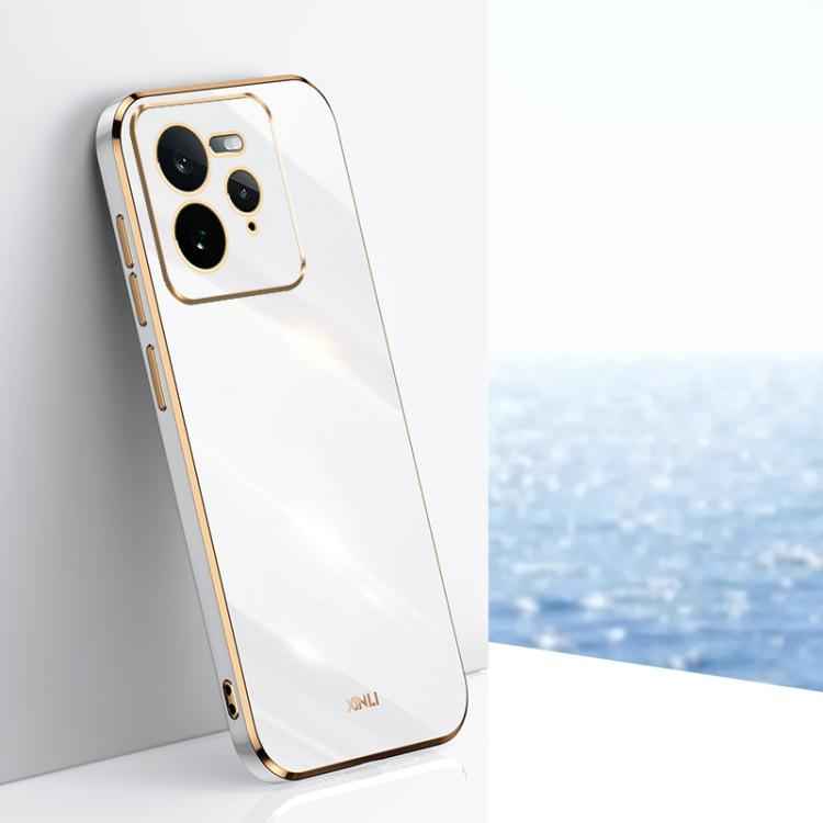 XINLI Straight 6D Plating Gold Edge TPU Phone Case, For Realme GT 7 Pro 5G, For Realme Note 60 4G, For Realme 13 Pro Global, For Realme 11 5G, For Realme C53 2023, For Realme 11 Pro+ 5G