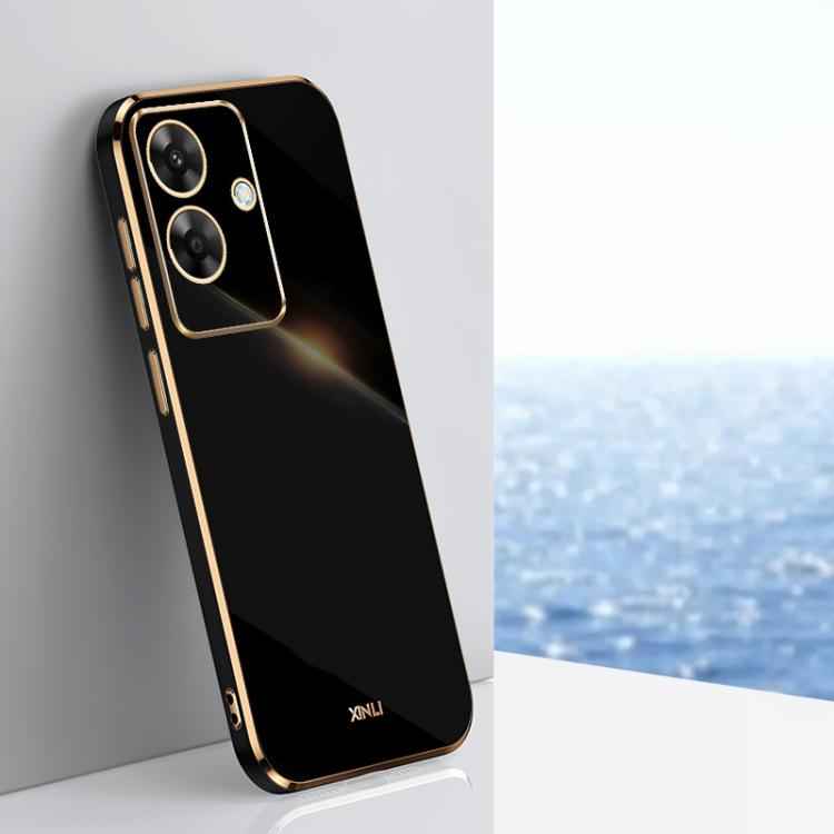 XINLI Straight 6D Plating Gold Edge TPU Phone Case, For Realme GT 7 Pro 5G, For Realme Note 60 4G, For Realme 13 Pro Global, For Realme 11 5G, For Realme C53 2023, For Realme 11 Pro+ 5G
