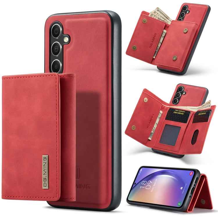 DG.MING M1 Series 3-Fold Multi Card Wallet + Magnetic Phone Case