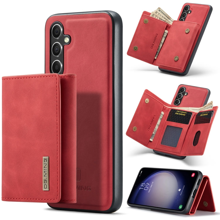 DG.MING M1 Series 3-Fold Multi Card Wallet + Magnetic Phone Case