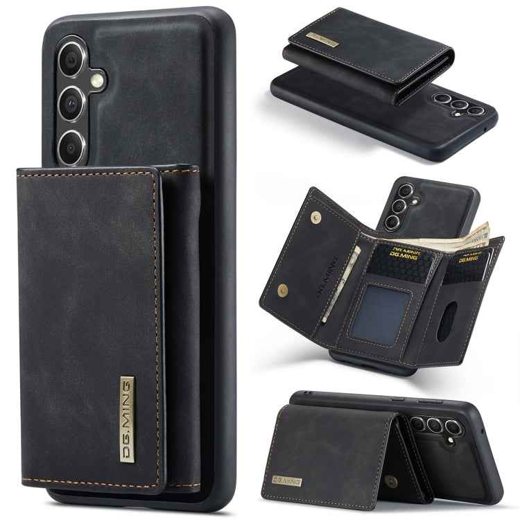 DG.MING M1 Series 3-Fold Multi Card Wallet + Magnetic Phone Case