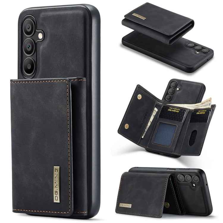 DG.MING M1 Series 3-Fold Multi Card Wallet + Magnetic Phone Case
