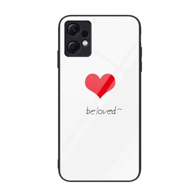 Colorful Painted Glass Phone Case, For Xiaomi Redmi Note 12 4G Global, For Xiaomi Redmi Note 12 Turbo