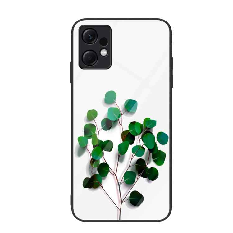 Colorful Painted Glass Phone Case, For Xiaomi Redmi Note 12 4G Global, For Xiaomi Redmi Note 12 Turbo