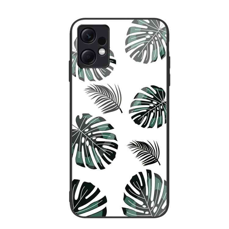 Colorful Painted Glass Phone Case, For Xiaomi Redmi Note 12 4G Global, For Xiaomi Redmi Note 12 Turbo