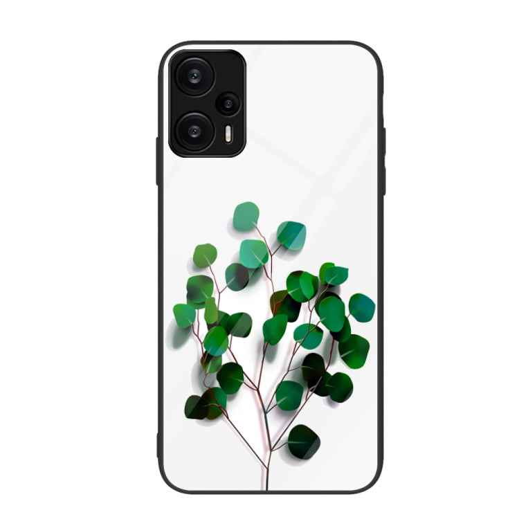 Colorful Painted Glass Phone Case, For Xiaomi Redmi Note 12 4G Global, For Xiaomi Redmi Note 12 Turbo