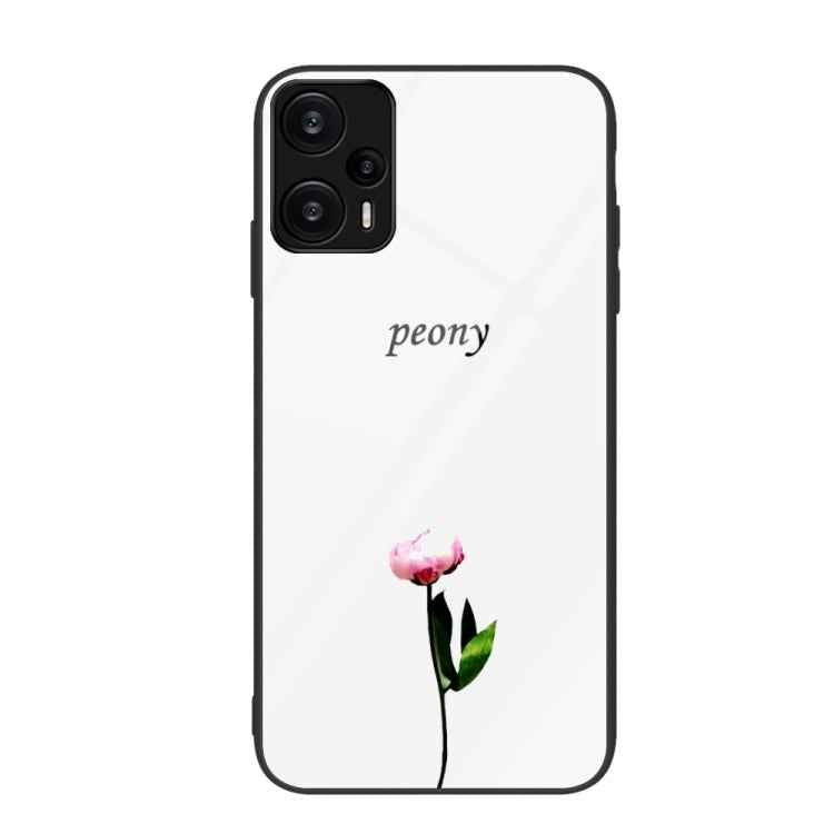 Colorful Painted Glass Phone Case, For Xiaomi Redmi Note 12 4G Global, For Xiaomi Redmi Note 12 Turbo