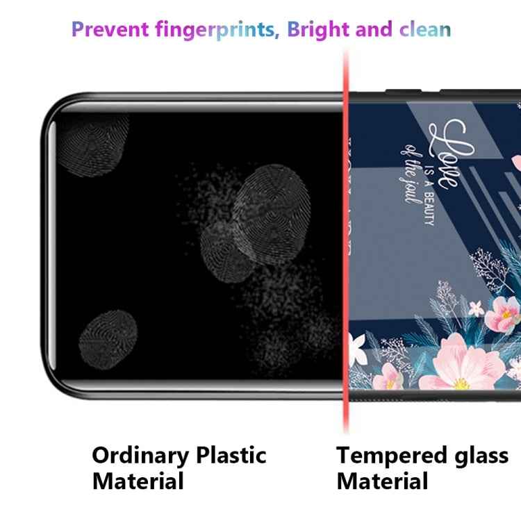 Colorful Painted Glass Phone Case, For Xiaomi Redmi Note 12 4G Global, For Xiaomi Redmi Note 12 Turbo