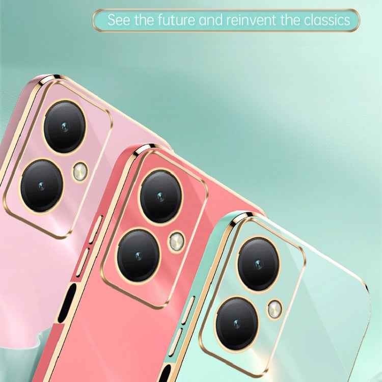 XINLI Straight Edge 6D Electroplate TPU Phone Case, For vivo Y35M+, For vivo S17, For vivo S17e, For vivo Y78+, For vivo iQOO Pro