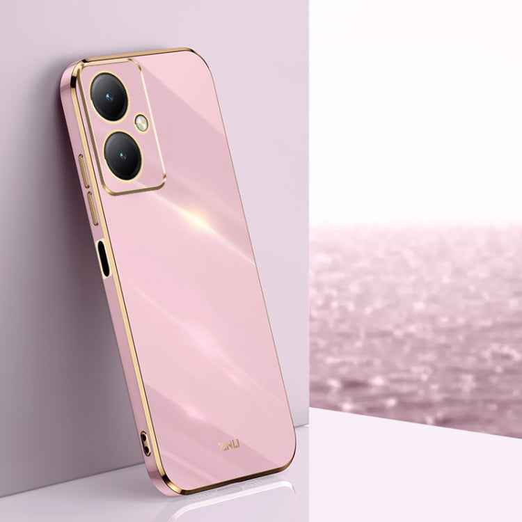 XINLI Straight Edge 6D Electroplate TPU Phone Case, For vivo Y35M+, For vivo S17, For vivo S17e, For vivo Y78+, For vivo iQOO Pro