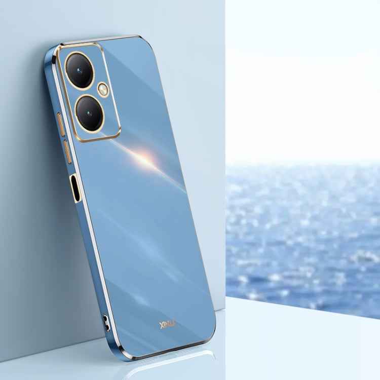 XINLI Straight Edge 6D Electroplate TPU Phone Case, For vivo Y35M+, For vivo S17, For vivo S17e, For vivo Y78+, For vivo iQOO Pro
