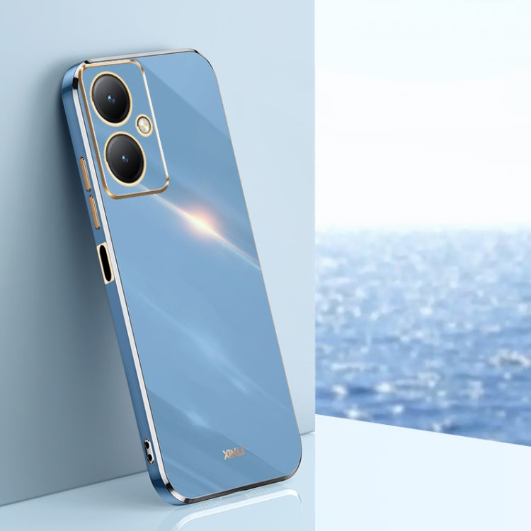 XINLI Straight Edge 6D Electroplate TPU Phone Case, For vivo iQOO 12 Pro 5G, For vivo iQOO 12 5G, For vivo Y17S 4G, For vivo Y35M+, For vivo S17, For vivo S17e