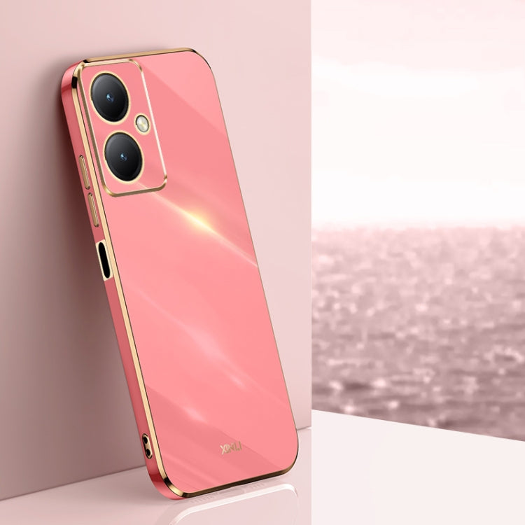 XINLI Straight Edge 6D Electroplate TPU Phone Case, For vivo iQOO 12 Pro 5G, For vivo iQOO 12 5G, For vivo Y17S 4G, For vivo Y35M+, For vivo S17, For vivo S17e