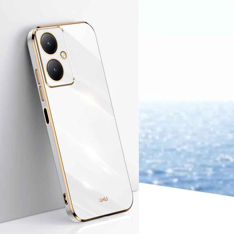 XINLI Straight Edge 6D Electroplate TPU Phone Case, For vivo Y35M+, For vivo S17, For vivo S17e, For vivo Y78+, For vivo iQOO Pro
