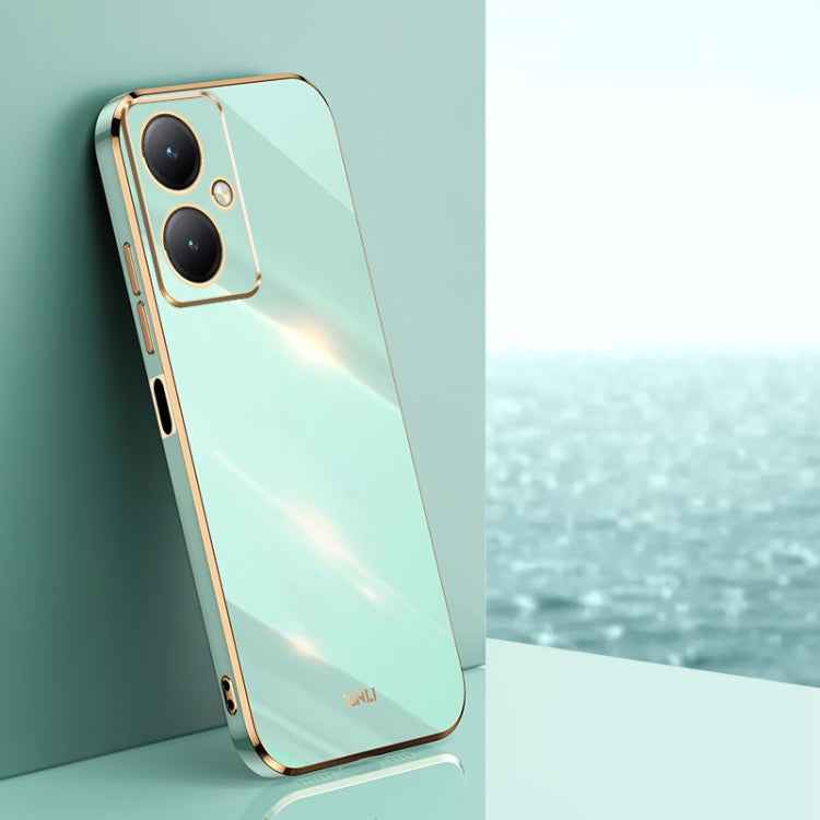 XINLI Straight Edge 6D Electroplate TPU Phone Case, For vivo Y35M+, For vivo S17, For vivo S17e, For vivo Y78+, For vivo iQOO Pro