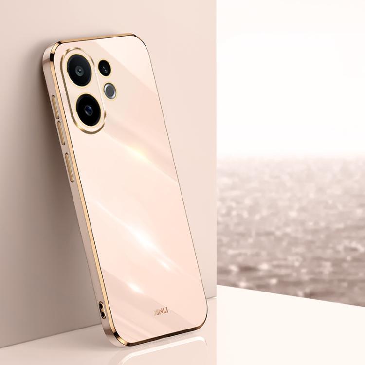 XINLI Straight Edge 6D Electroplate TPU Phone Case, For vivo Y50 5G, For vivo Y500 5G, For vivo V60 5G Global, For vivo S30 Pro mini 5G, For vivo S30 5G, For vivo X200 Ultra