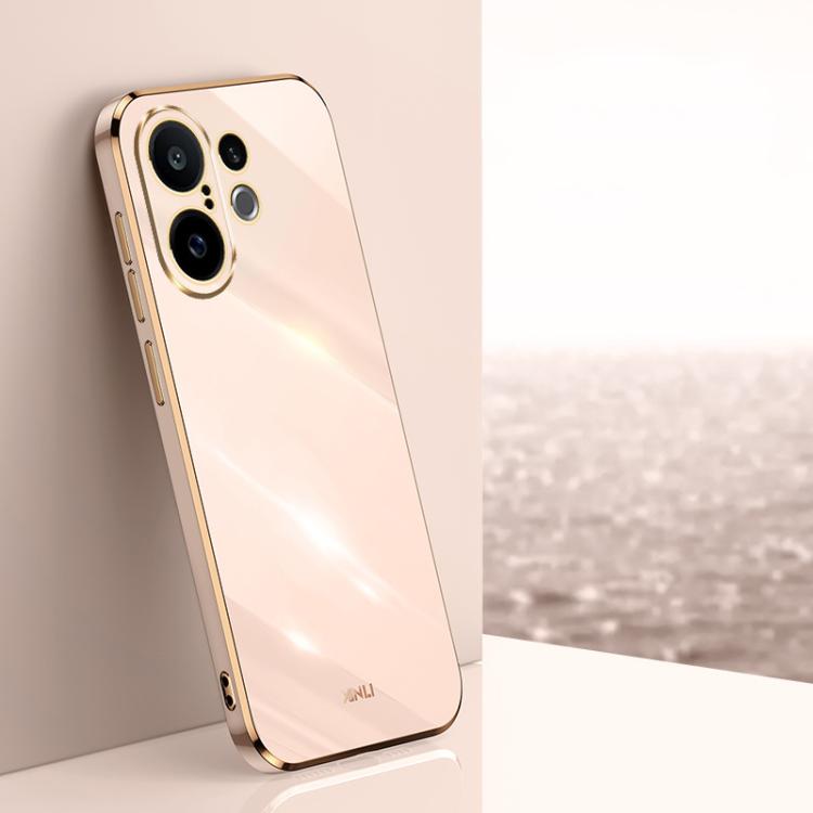 XINLI Straight Edge 6D Electroplate TPU Phone Case, For vivo Y50 5G, For vivo Y500 5G, For vivo V60 5G Global, For vivo S30 Pro mini 5G, For vivo S30 5G, For vivo X200 Ultra