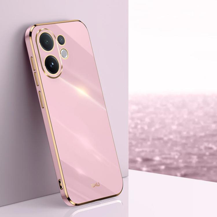 XINLI Straight Edge 6D Electroplate TPU Phone Case, For vivo Y50 5G, For vivo Y500 5G, For vivo V60 5G Global, For vivo S30 Pro mini 5G, For vivo S30 5G, For vivo X200 Ultra