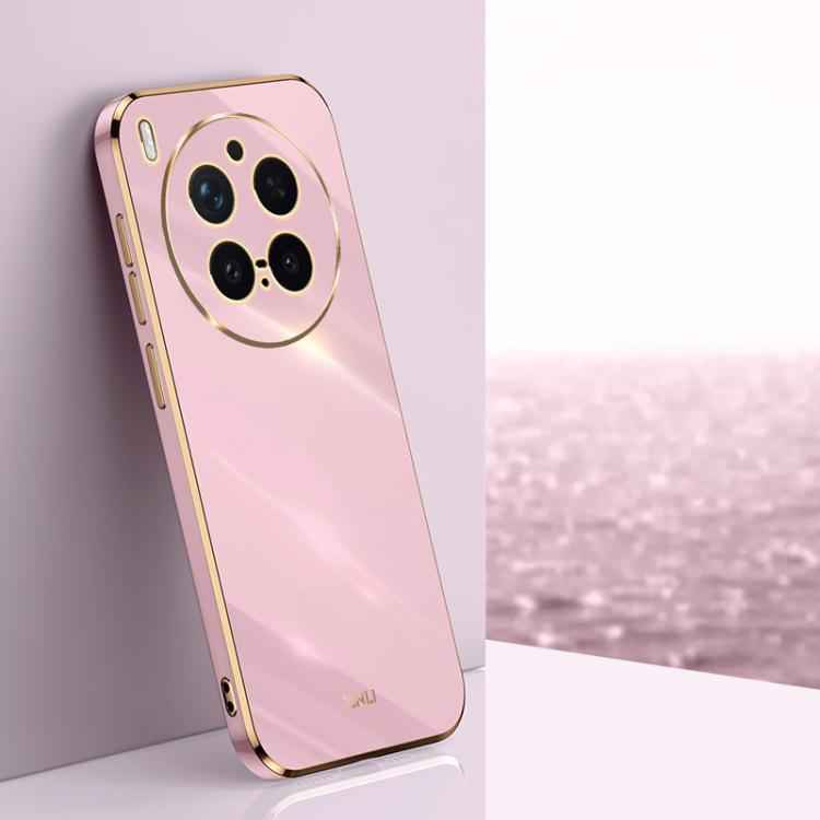 XINLI Straight Edge 6D Electroplate TPU Phone Case, For vivo Y600 Pro 5G, For vivo V70 FE 5G, For vivo X300 Ultra, For vivo X300 Pro, For vivo X300 5G, For vivo V60 Lite 5G