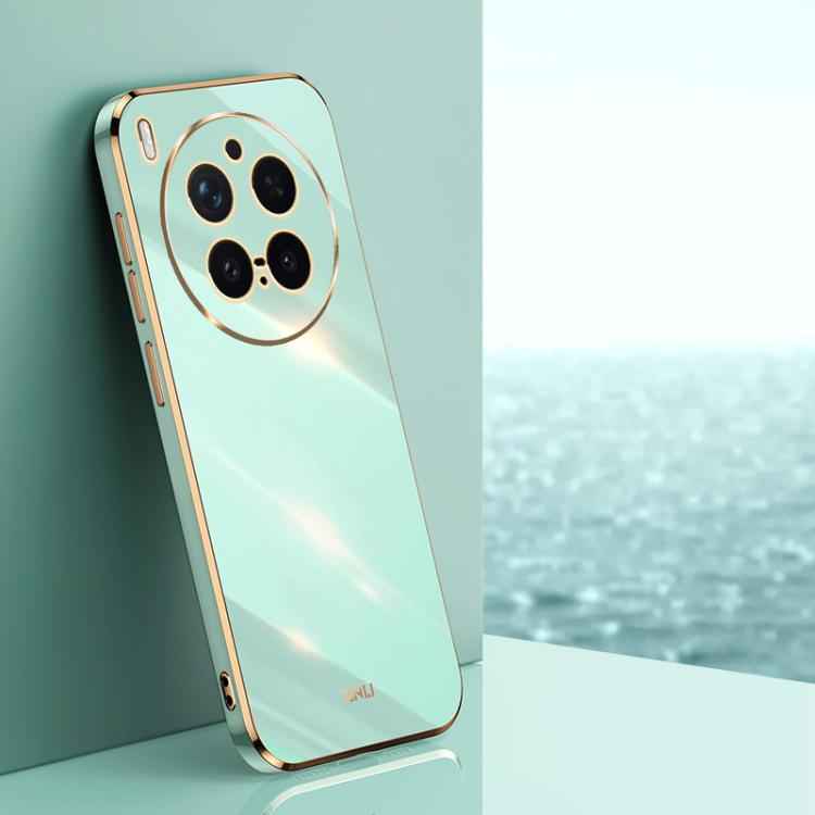 XINLI Straight Edge 6D Electroplate TPU Phone Case, For vivo Y600 Pro 5G, For vivo V70 FE 5G, For vivo X300 Ultra, For vivo X300 Pro, For vivo X300 5G, For vivo V60 Lite 5G