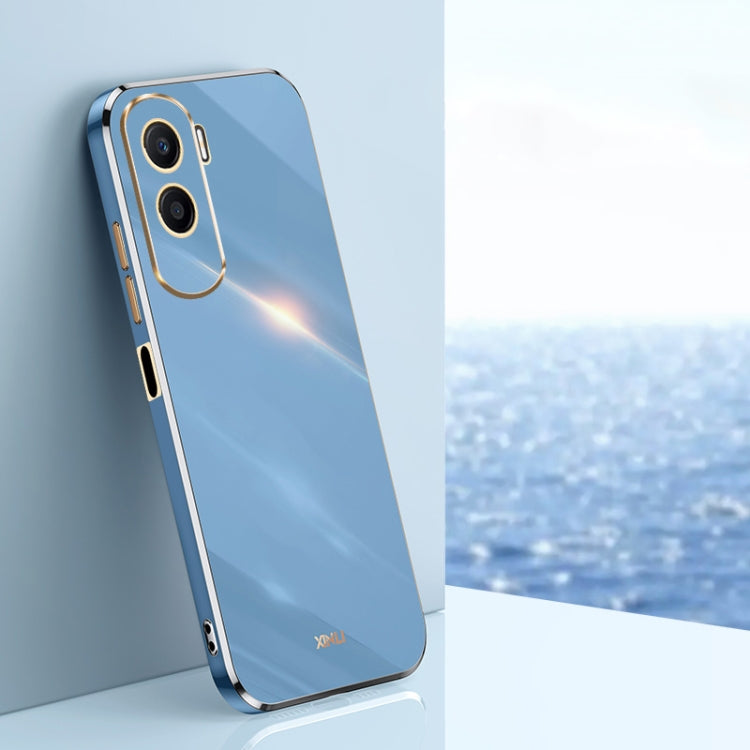 XINLI Straight Edge 6D Electroplate TPU Phone Case, For Honor Play 50 Plus 5G, For Honor 90 Pro, For Honor 90, For Honor X50i 5G